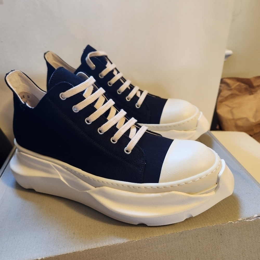 Rick Owens DRKSHDW Chunky Lace-Up Sneakers size 45 BNWB with defect